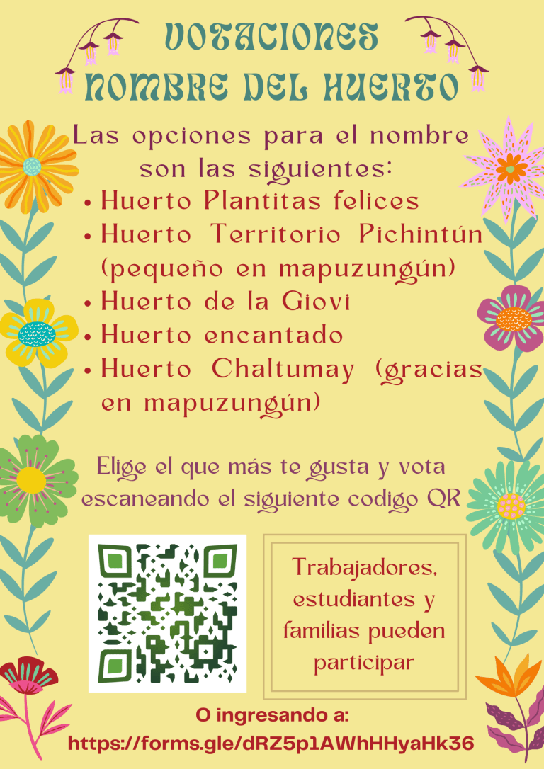 ¡Votemos por un nombre para el Huerto Andares!