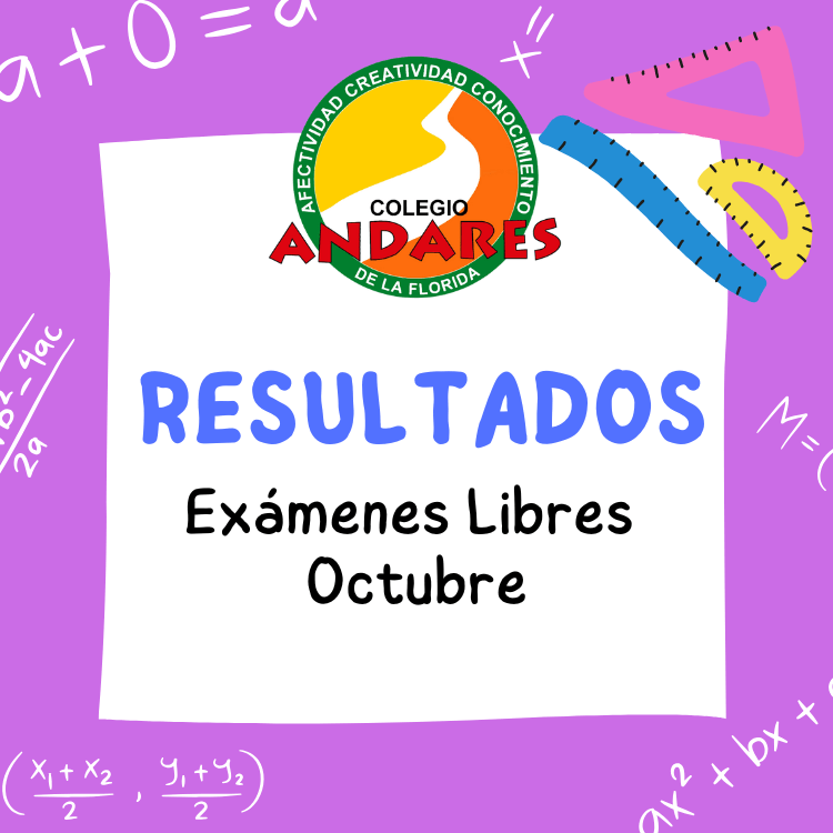 Resultados Exámenes libres Octubre 2024