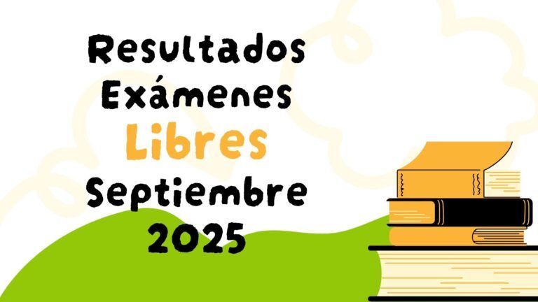 Resultados Exámenes Libres Septiembre 2025